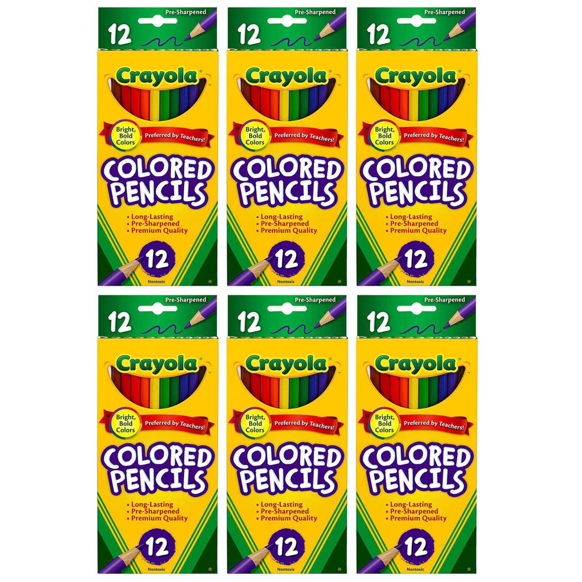 Crayola® Colored Pencils, 6 Packs of 12